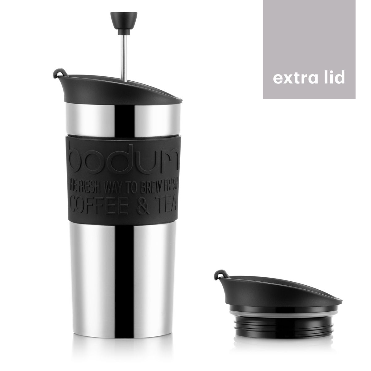 TRAVEL PRESS K11067 — Manueller Kaffeebereiter — Belegsignale